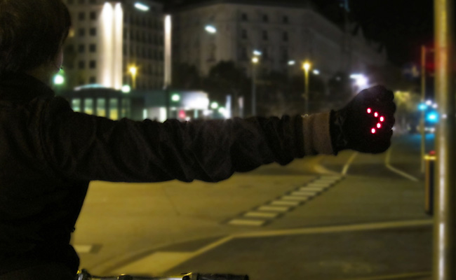 Night Biking Gloves